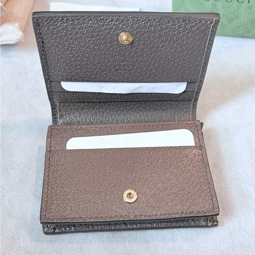 Authentic Gucci Ophidia GG Supreme card holder wallet. - Picture 4 of 7